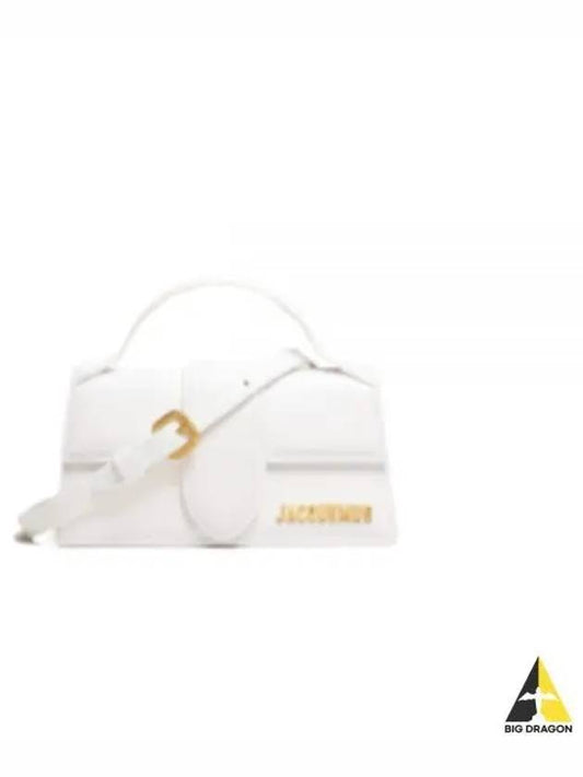 Le Bambino Gold Hardware Logo Mini Tote Bag White - JACQUEMUS - BALAAN 2