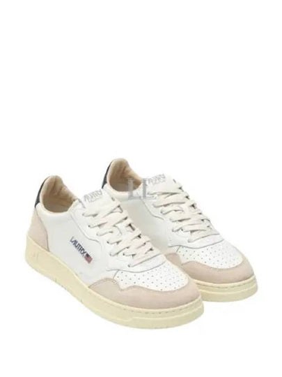 Medalist Navy Tab Low Top Sneakers White Blue - AUTRY - BALAAN 2