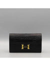 black long wallet - HERMES - BALAAN 1