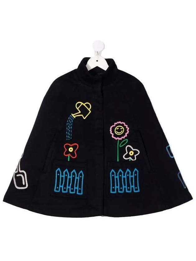 Kids Graphic Embroidery Cape 603295 SRK35 4018 - STELLA MCCARTNEY - BALAAN 1