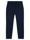 PIA Mid Waist Straight Pants Navy - J.LINDEBERG - BALAAN 2