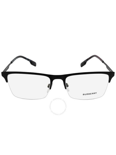 Rectangle Metal Eyeglasses Black - BURBERRY - BALAAN 2