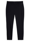 Lei Fleece Twill Straight Pants Black - J.LINDEBERG - BALAAN 2