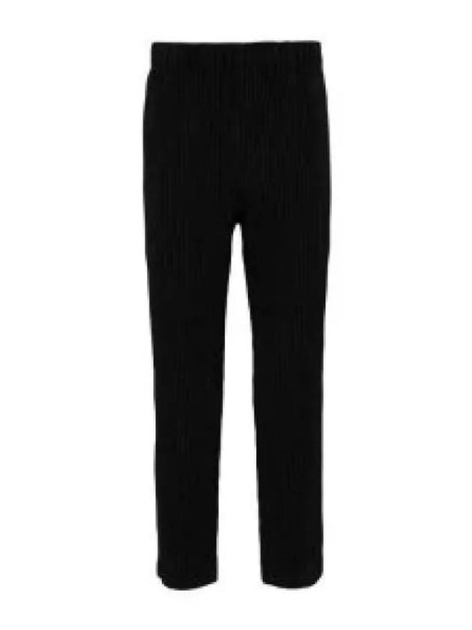 Homme Plissé Straight Pants Black - ISSEY MIYAKE - BALAAN 2