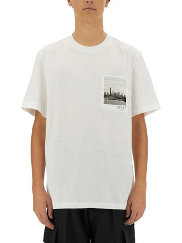 Helmut Lang T-Shirt Postcard Skyline - HELMUT LANG - BALAAN 1