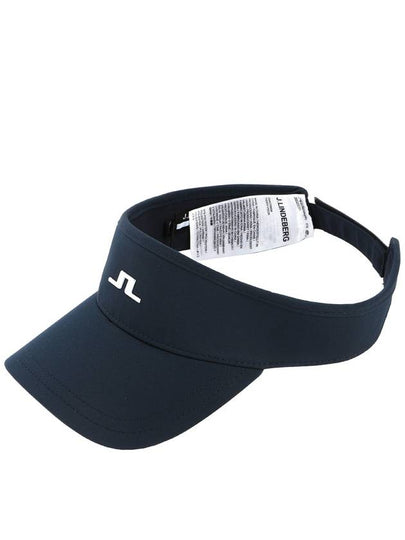 Yaden Logo Golf Visor Navy - J.LINDEBERG - BALAAN 2