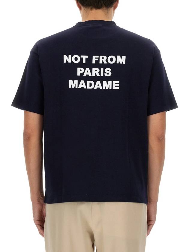 T-SHIRT IN COTONE - DROLE DE MONSIEUR - BALAAN 5