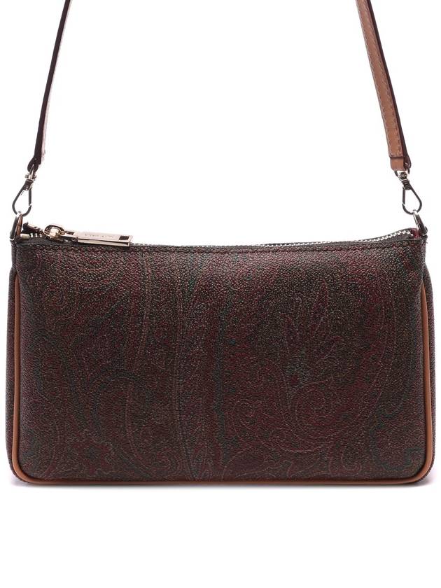 Paisley Logo Shoulder Bag Brown - ETRO - BALAAN 3