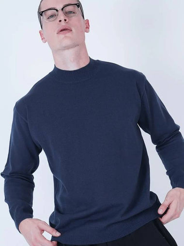 Heavy Basic Half Neck Navy - CHANCE'S NOI - BALAAN 1