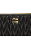 Materasse Nappa Leather Clutch Bag Black - MIU MIU - BALAAN 8