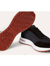 Week-End Walk Microfiber Storm System Sneakers Black - LORO PIANA - BALAAN 6