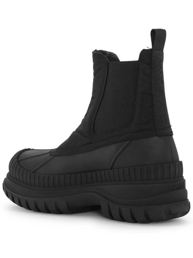 Outdoor Chelsea Boots Black - GANNI - BALAAN 3