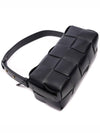 Brick Cassette Intrecciato Small Shoulder Bag Black - BOTTEGA VENETA - BALAAN 6