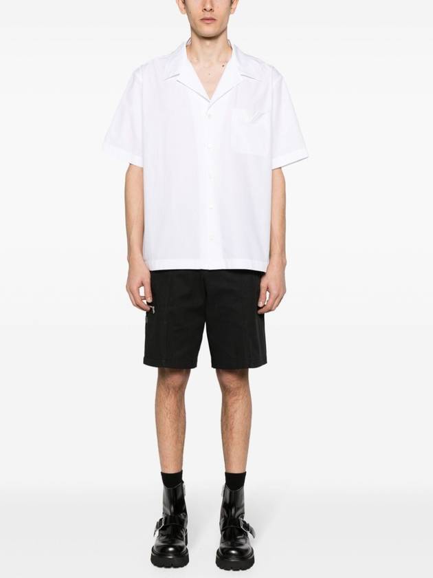 Men s V logo short sleeve shirt white - VALENTINO - BALAAN 3