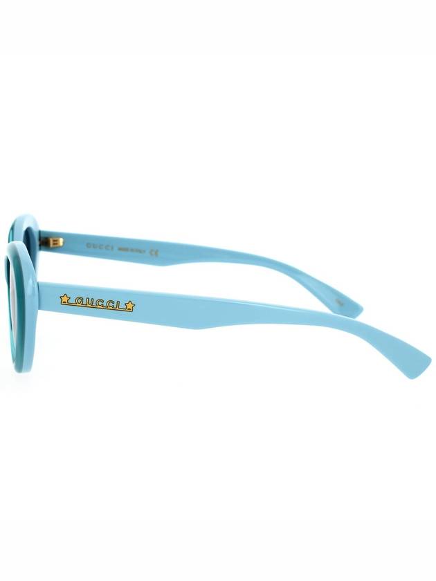 Cat Eye Acetate Sunglasses Blue - GUCCI - BALAAN 4