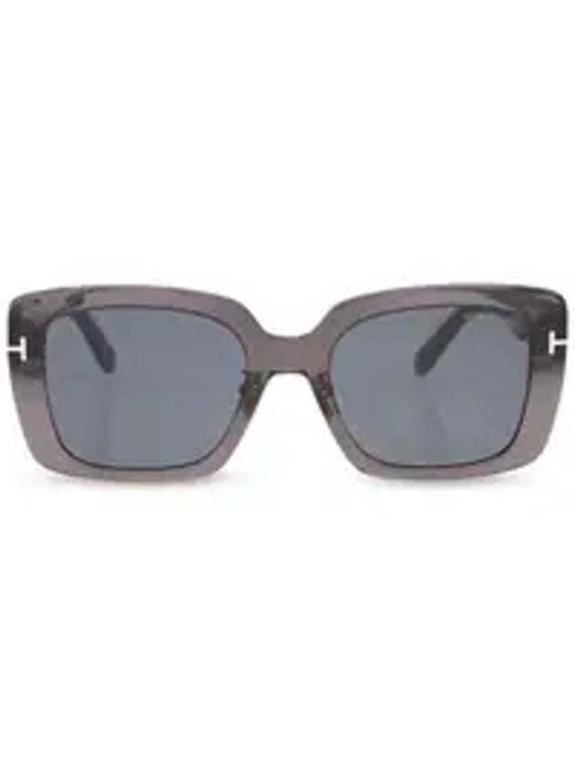 Eyewear Rectangular Sunglasses Gray - TOM FORD - BALAAN 1