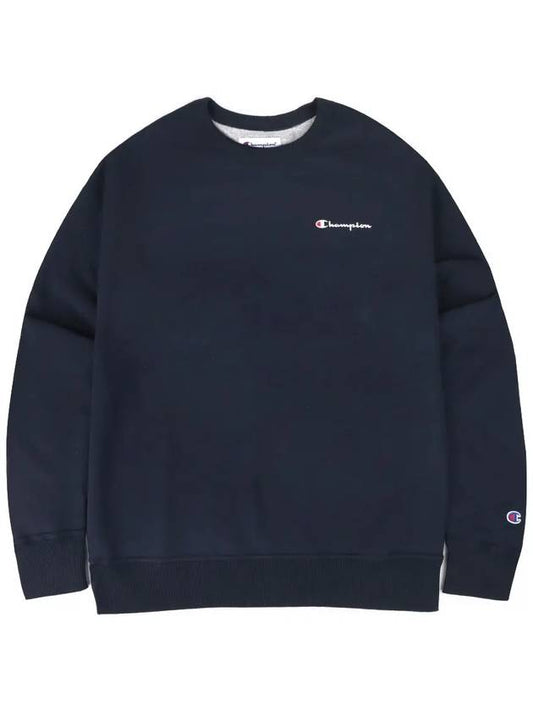 Graphic small logo sweatshirt CH GF88 navy - CHAMPION - BALAAN 1