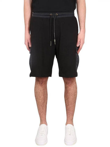 Moncler Cotton Bermuda Shorts - MONCLER - BALAAN 1