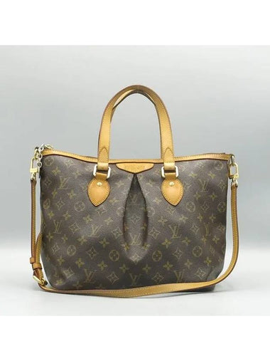 M40145 Monogram Canvas Palermo PM Tote Bag Shoulder Strap 2WAY - LOUIS VUITTON - BALAAN 1