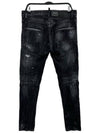 Men's Biker Jean Black - DSQUARED2 - BALAAN 3