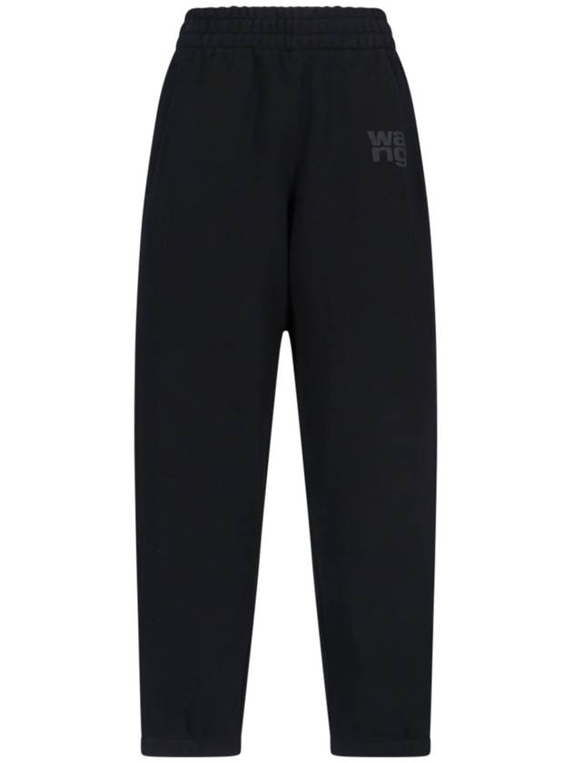 Alexander Wang Trousers Black - ALEXANDER WANG - BALAAN 1