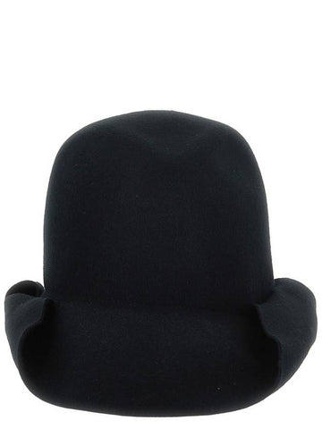 Yohji Yamamoto 'Roll Brim' Hat - YOHJI YAMAMOTO - BALAAN 1