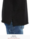 Crew Neck Wool Knit Top Black - TEN C - BALAAN 9