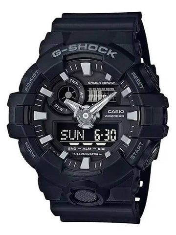 Big Face Digital Men s Urethane Watch GA 700 1BDR - G-SHOCK - BALAAN 1