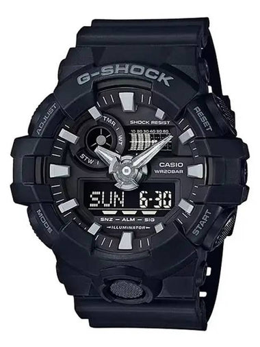 Big Face Digital Men s Urethane Watch GA 700 1BDR - G-SHOCK - BALAAN 1