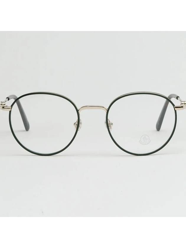 Eyewear Round Metal Eyeglasses Brown - MONCLER - BALAAN 4