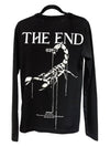 Scorpio Long Sleeve T-Shirt Black - OFF WHITE - BALAAN 2