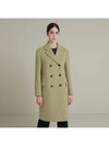 RS9seoul Cashmere 10 Wool 90 Double Coat Latte Green - RS9SEOUL - BALAAN 4