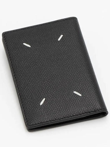 Maison Margiela Signature Stitch Fold Card Wallet S55UI0203 P4745 T8013 - MAISON KITSUNE - BALAAN 1