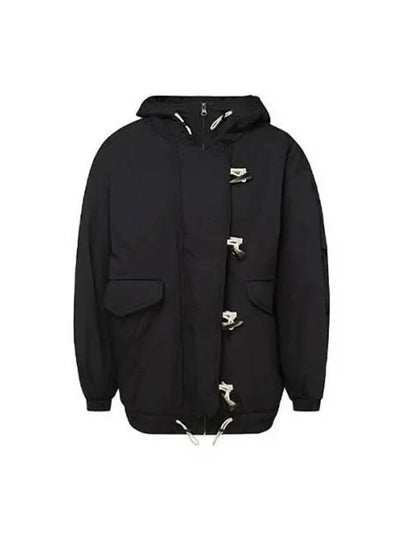 Daisy Hooded Parka Black - ISABEL MARANT - BALAAN 2