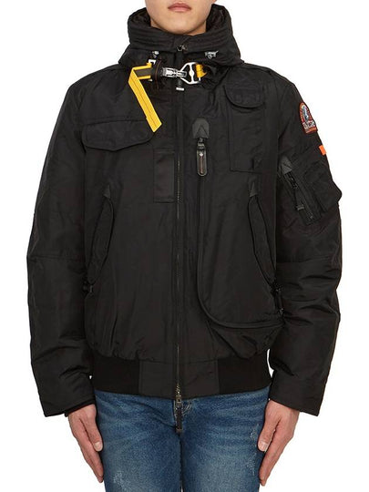 Gobi Logo Bomber Down Padding Black - PARAJUMPERS - BALAAN 2