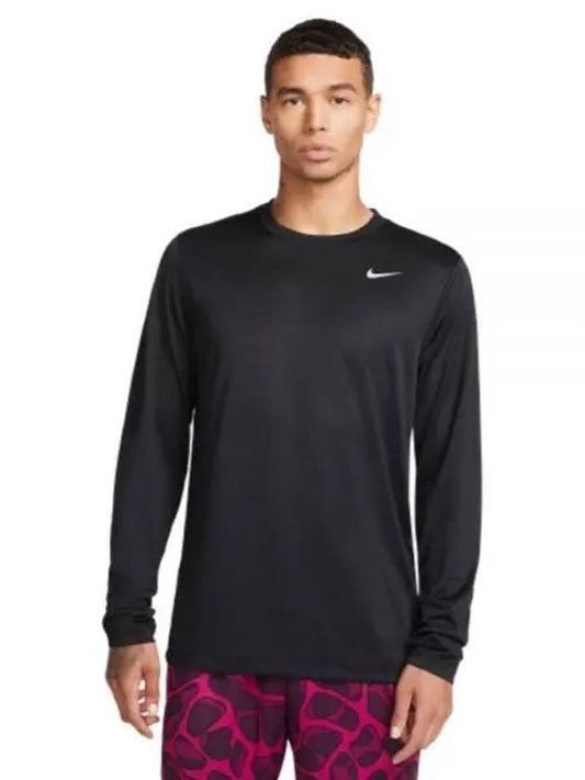 Dri-FIT League Long Sleeve T-Shirt Black - NIKE - BALAAN 2