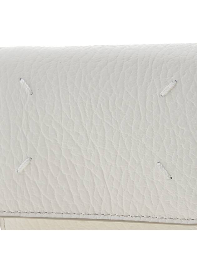 Stitched Trifold Halfwallet White - MAISON MARGIELA - BALAAN 7