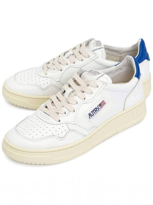 Medalist Blue Tab Low Top Sneakers White - AUTRY - BALAAN 2