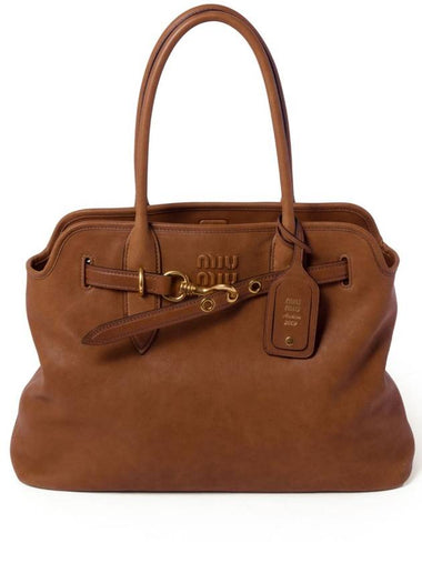 Aventure Nappa Leather Bag 5BG291 2BBL F031 - MIU MIU - BALAAN 1