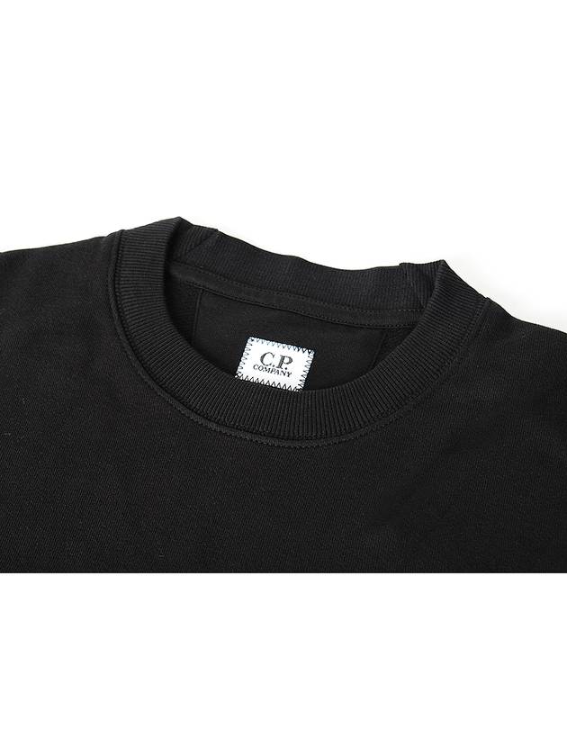 CP Company Sweatshirt Black 12CMSS022A - CP COMPANY - BALAAN 6