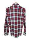 PBCM1109S L002S 1116 Check Shirt Red - NEIL BARRETT - BALAAN 3