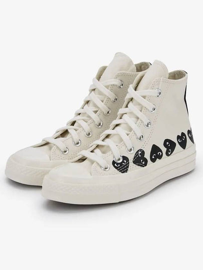 Comme des Gar ons heart logo white sneakers AZ K127 001 2 - COMME DES GARCONS PLAY - BALAAN 2