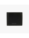 Logo Leather Half Wallet Black - BOTTEGA VENETA - BALAAN 3