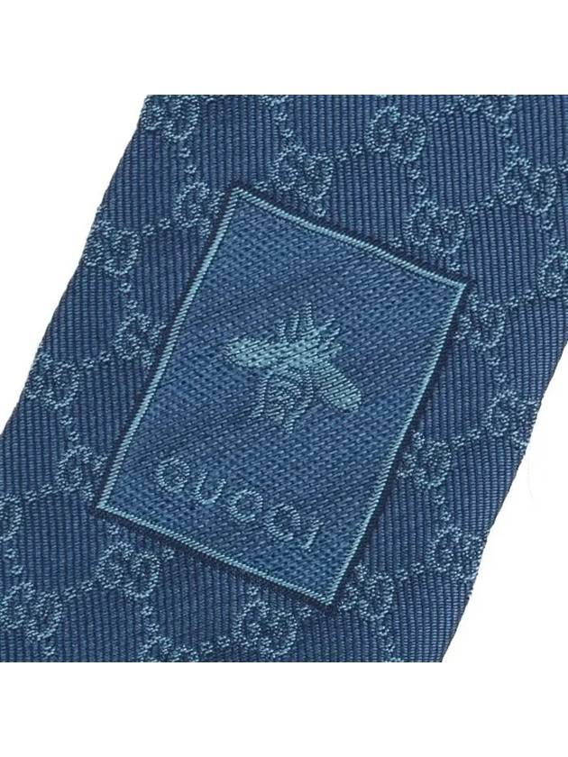 GG Silk Jacquard Tie Light Blue - GUCCI - BALAAN 7