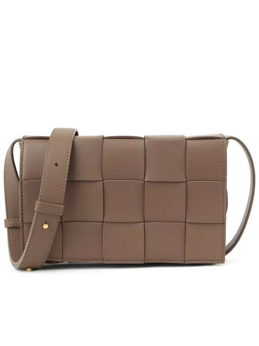 Intrecciato Cassette Cross Bag Dove Grey - BOTTEGA VENETA - BALAAN 2