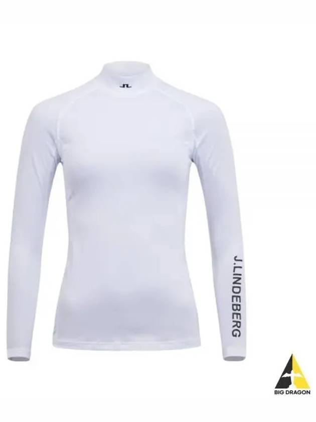 Asa Soft Compression Long Sleeve T-Shirt White - J.LINDEBERG - BALAAN 2