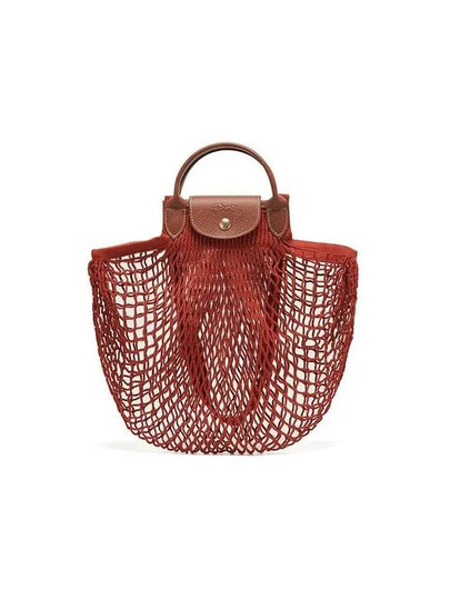 Le Pliage Top Handle Shoulder Bag Red - LONGCHAMP - BALAAN 2