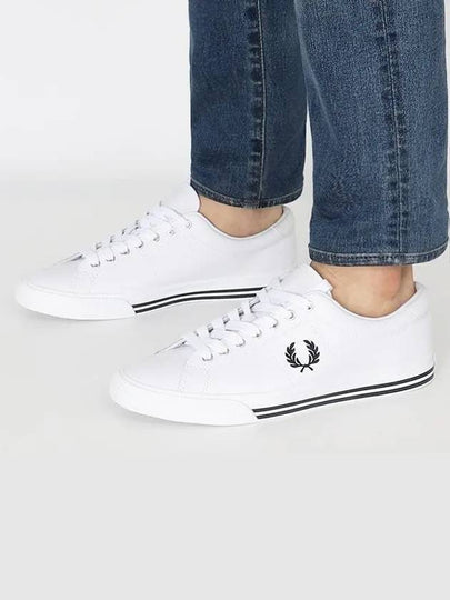 Underspin Leather Low Top Sneakers White - FRED PERRY - BALAAN 2