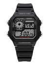 Square Sports Digital Watch Black - CASIO - BALAAN 3