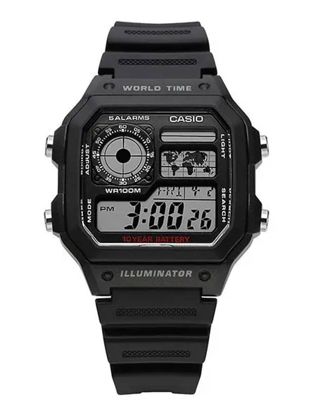 square watch black - CASIO - BALAAN 3